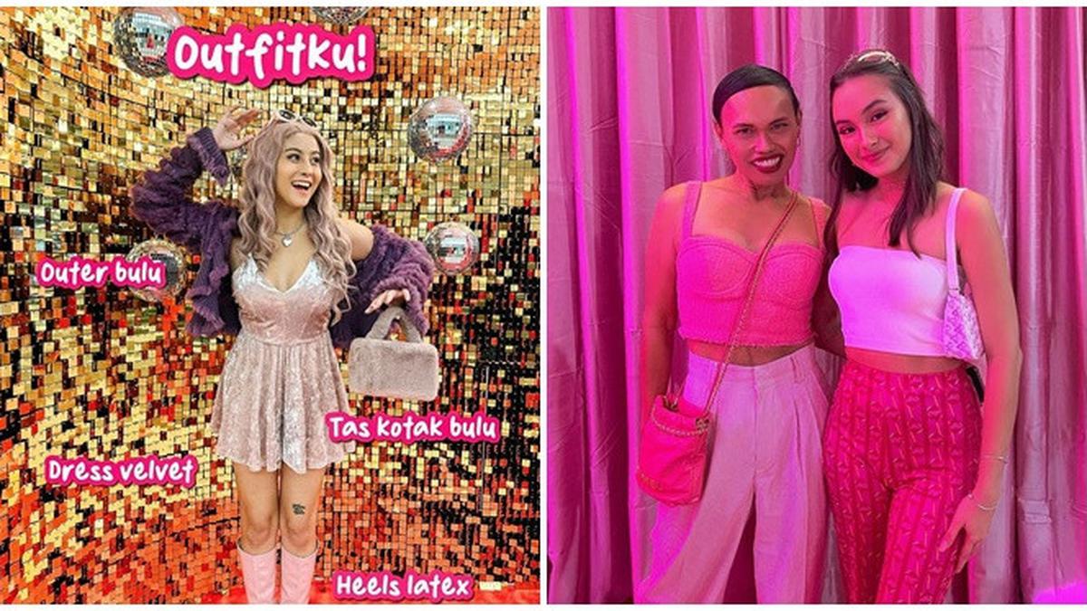 Potret 6 Artis Di Gala Premiere Film Barbie Totalitas Dengan Outfit Pink Dan Putih Hot