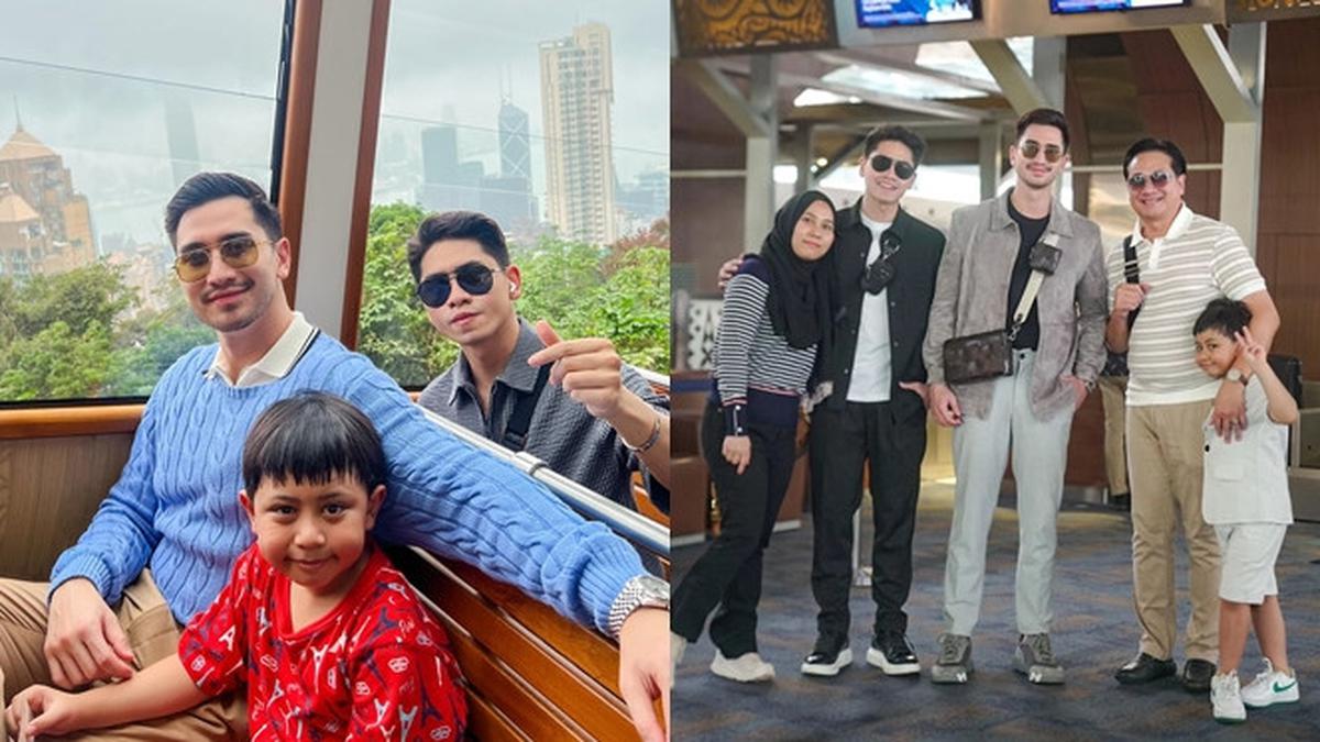 Momen Verrell Bramasta Liburan Ke Hong Kong Hadiah Untuk Adik Tiri Usai Sunat Hot Liputan