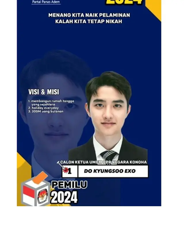 Editan Foto Idol K Pop Jika Jadi Caleg Ini Bikin Geleng Kepala Kreatif Banget Hot Liputan