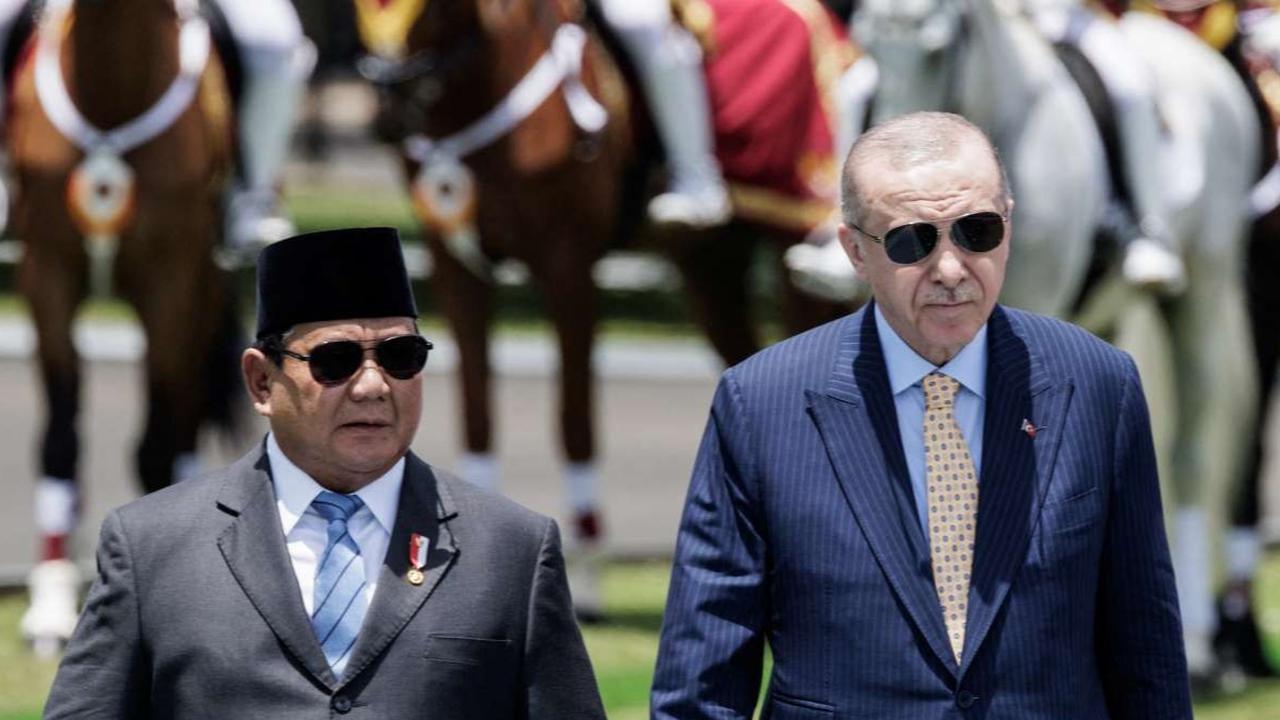 VIDEO: Prabowo Pakai Simbol Sakral 75 Pasukan Berkuda Kawal Presiden Turki Erdogan di Istana Bogor