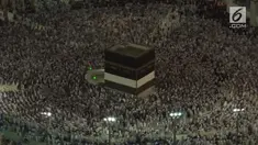 2 juta calon haji mengelilingi Kakbah dalam rangkaian ibadah Haji 2018. Tahun ini lebih dari 200.000 calon haji berangkat dari Indonesia.