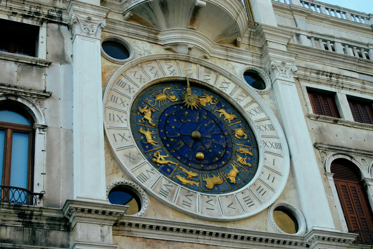 Zodiac clock