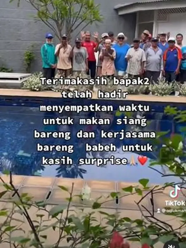 6 Potret Ulang Tahun Okky Luman ke-38 tahun, Dirayakan Bareng Tukang Becak