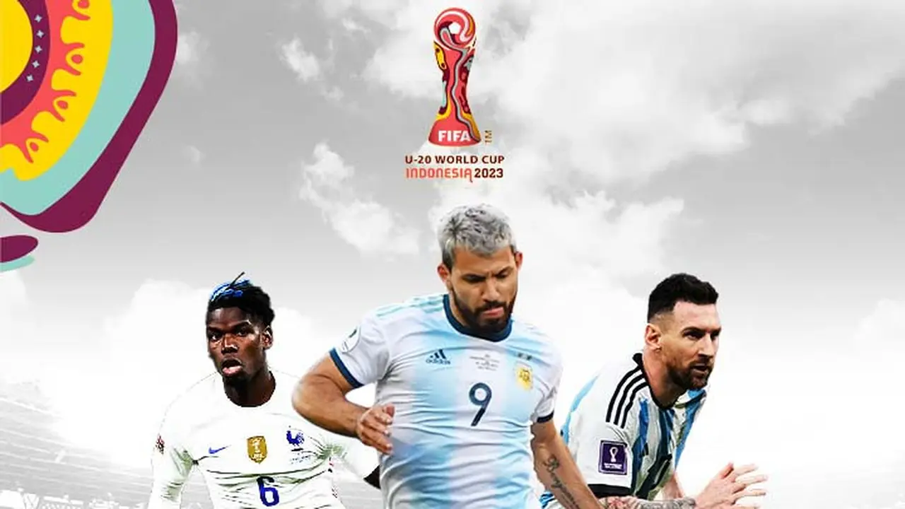 Piala Dunia U-20 - Paul Pogba, Sergio Aguero,  Lionel Messi
