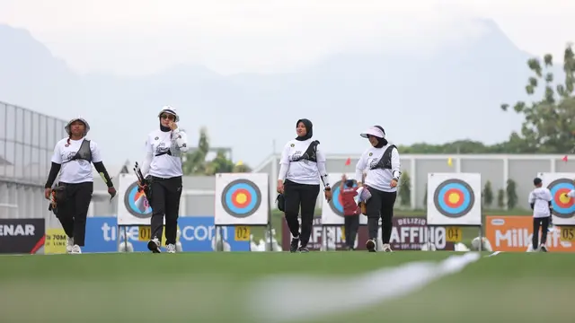 Diananda Choirunisa, atlet panahan Indonesia yang pernah di Olimpiade Paris 2024 optimis lolos sebagai atlet binaan Pelatnas. (Liputan6.com/Arief Pramono)