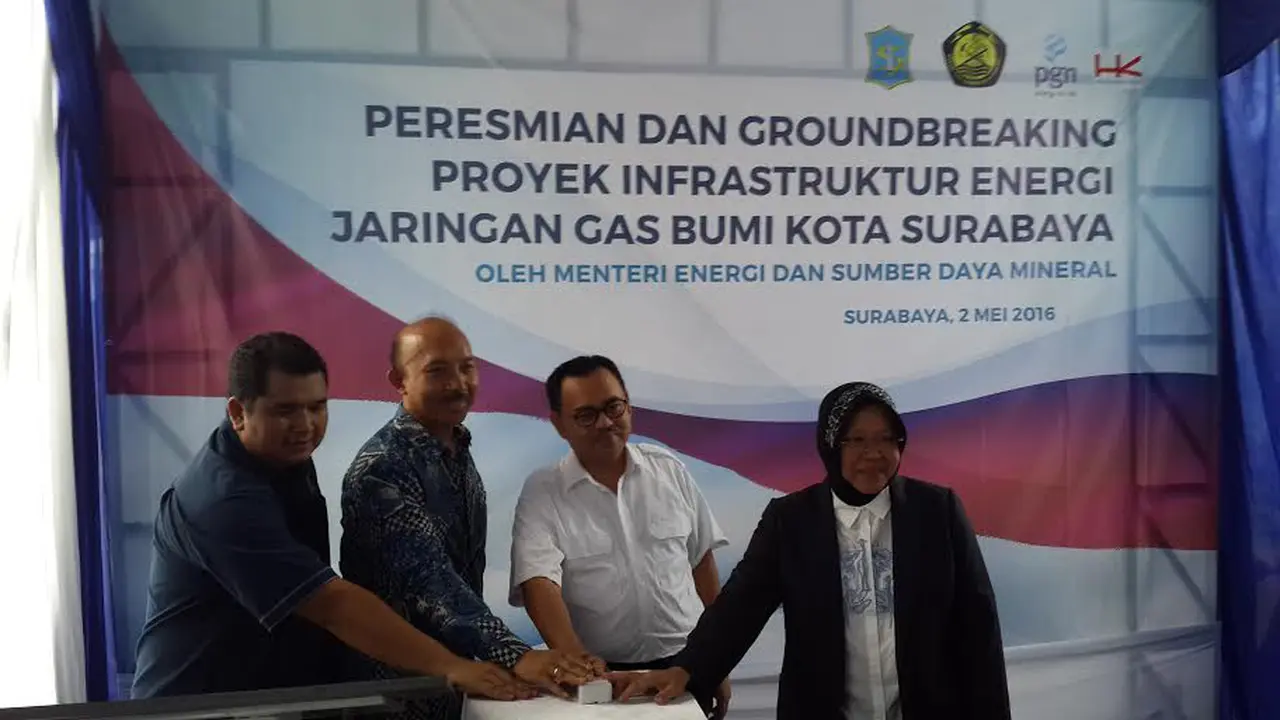 2.900 Rumah Tangga di Surabaya Kini Teralirkan Pasokan Gas Bumi