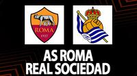 Liga Europa - AS Roma vs Real Sociedad (Bola.com/Decika Fatmawaty)