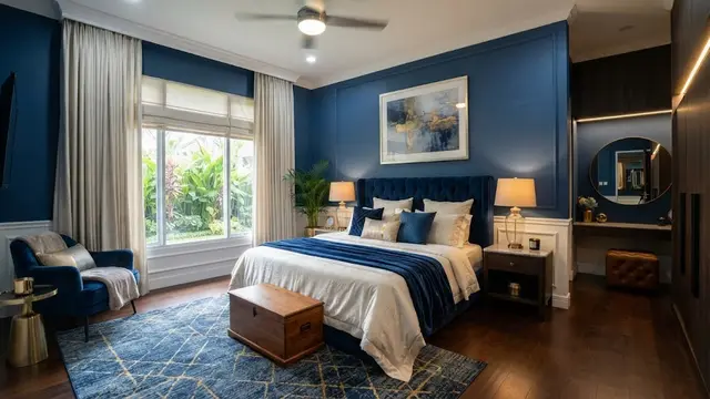 6 Warna Cat Kamar Tidur, Bikin Ruangan Terlihat Lebih Mewah