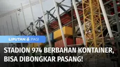Stadion 974 jadi sorotan penggemar Piala Dunia. Stadion ini jadi salah satu dari delapan stadion yang akan disuguhkan tuan rumah Qatar. Selain unik, stadion ini merupakan stadion utama dalam sejarah Piala Dunia FIFA yang bisa ditata ulang atau dibong...