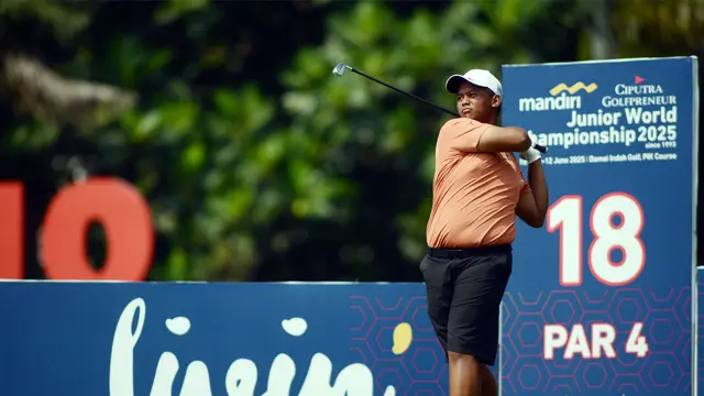 Pegolf Indonesia Rayhan Abdul Latief Cetak Rekor Juara Beruntun di Kejuaraan Dunia Junior