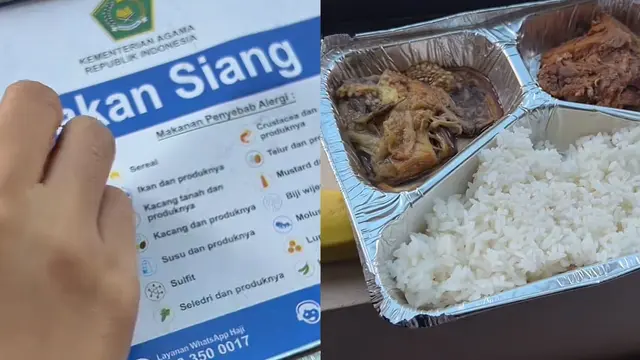 Para jemaah haji mengulas soal katering makanan yang disediakan oleh Kemenag RI