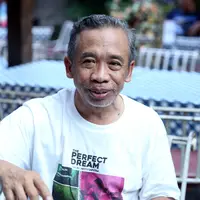 H. Komar di acara Preskon film Perfect Dream (Nurwahyunan/bintang.com)