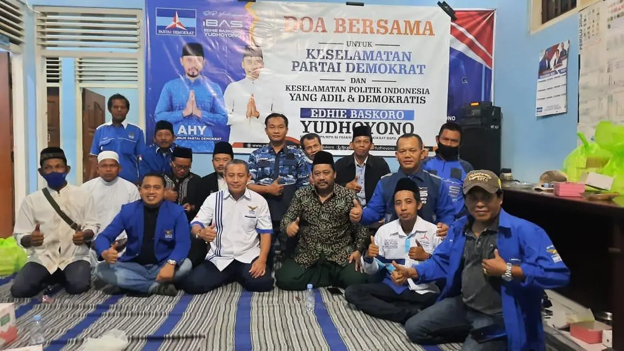 Kader Demokrat Ngawi gelar doa bersama. (Ist)