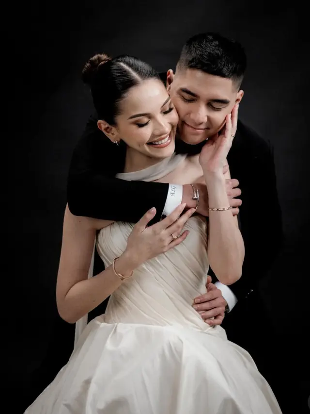 Alyssa Daguise dan Al Ghazali bak Pangeran & Putri saat Prewedding. [@alyssadaguise]