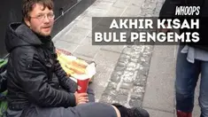 Benjamin Holst, pria warga negara Jerman yang sering mengemis di Surabaya dan Bali akhirnya dideportasi. 