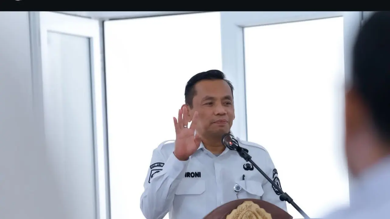 Sekretaris Daerah (Sekda) Brebes, Tahroni menyatakan bakal usut kasus dugaan manipulasi presensi aparatur sipil negara (ASN). (Istimewa)
