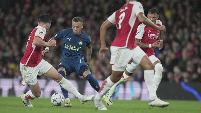 Arsenal vs PSV Eindhoven Liga Champions