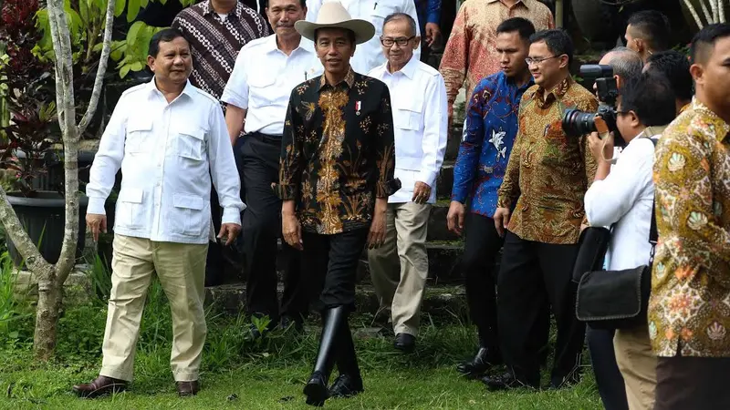 Jokowi menemui Prabowo Subianto