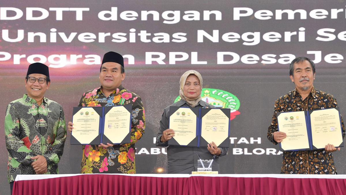Sukses Tingkatkan SDM Desa, Gus Halim Launching RPL Pascasarjana