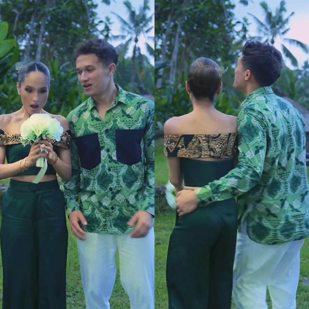 Potret Deretan Pasangan Selebritis Tangkap Buket Bunga di Pernikahan Luna Maya dan Maxime Bouttier, yang Terakhir Bikin Ngakak