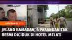 Aksi kejar-kejaran terjadi saat petugas menggelar razia penyakit masyarakat (pekat) jelang ramadan di Klaten, Jawa Tengah. Sebanyak enam pasangan tak resmi terjaring razia dengan yang paling tua berusia 78 tahun.