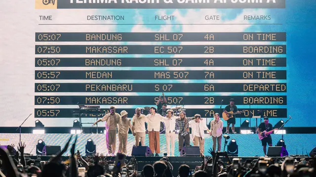 Sheila On 7 awali tur konser Tunggu Aku Di kota Samarinda, Kalimantan Timur