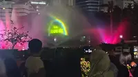 Ada Air Mancur Menari, Begini Suasana di Monas Jelang Tahun Baru 2026