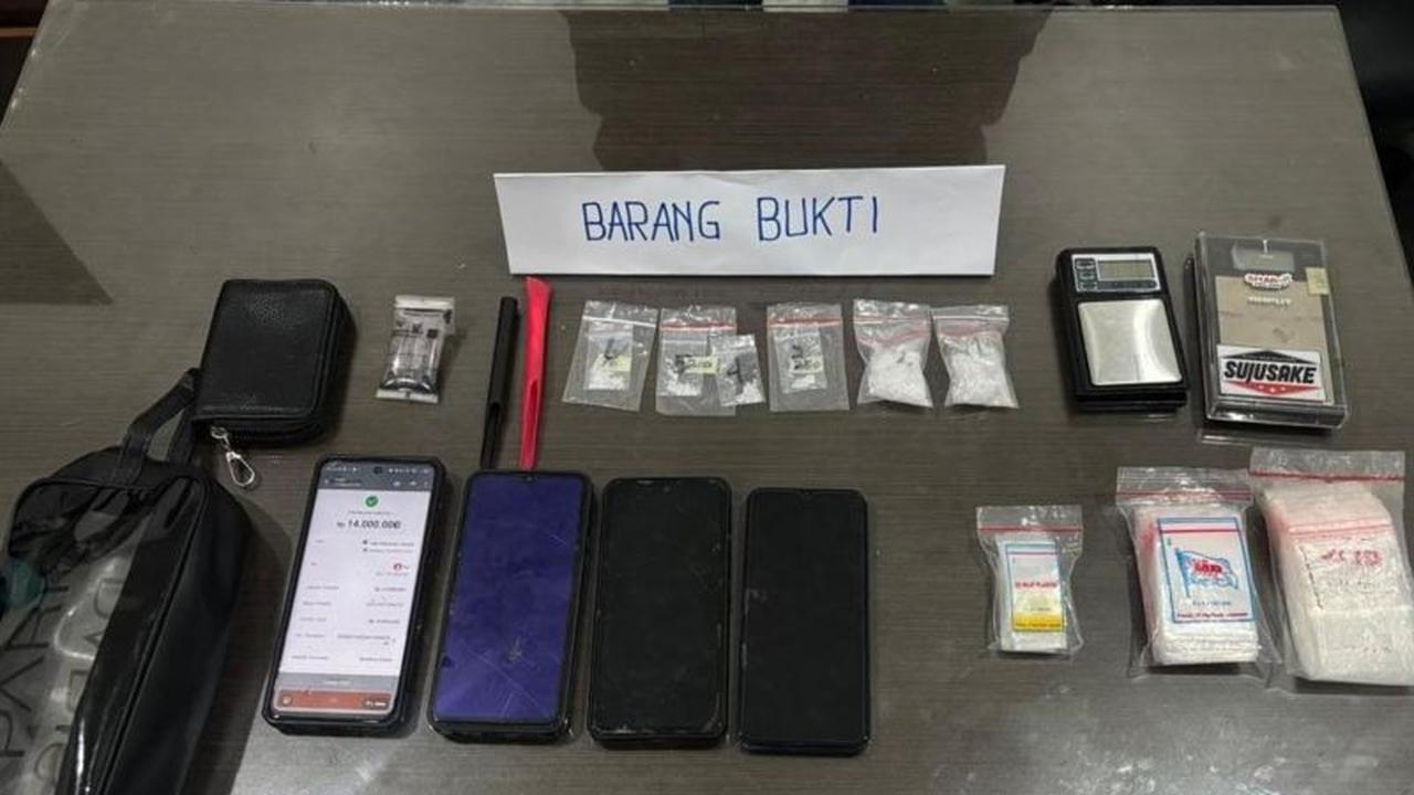 Polda Sultra Ringkus Tiga Pengedar Sabu Kendari, Dua Residivis Narkotika