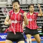 Ganda putri Indonesia Greysia Polii/Nitya Krishinda Maheswari lolos ke perempat final Korea Open Super Series, Kamis (17/9/2015). (Liputan6.com/Humas PP PBSI)