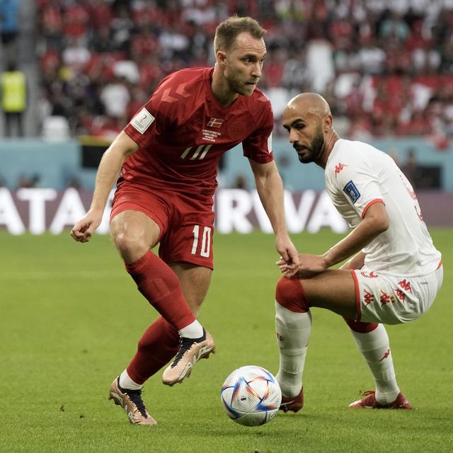 Christian Eriksen - Denmark - Piala Dunia 2022 - 22 November 2022