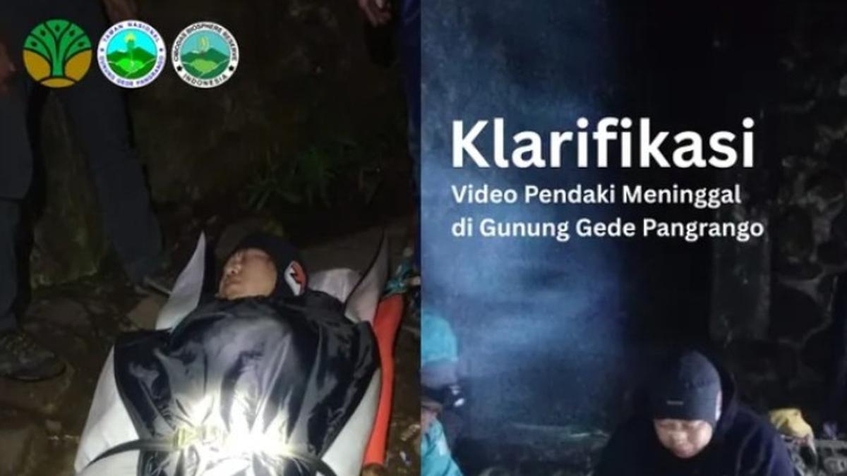 Taman Nasional Gunung Gede Pangrango Bantah Kabar Ada Pendaki Meninggal Dunia