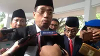 Menteri Perhubungan Budi Karya Sumadi akui pihaknya masih menunggu proses audit untuk menentukan nasib Lion Air (Liputan6.com/ Eka Hakim)