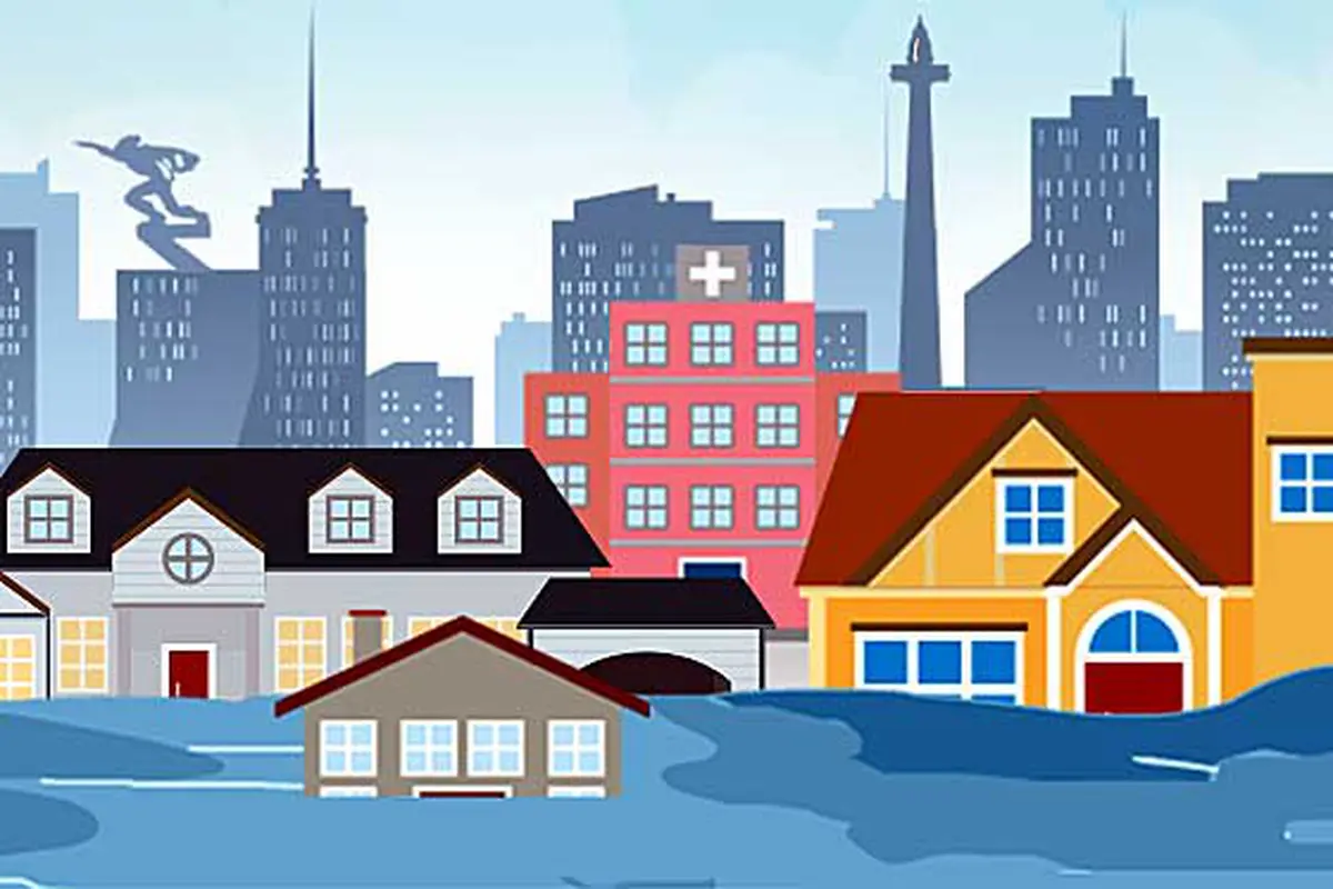 Ilustrasi Liputan Khusus Banjir Jakarta