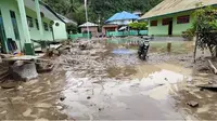 Salah satu lokasi terdampak banjir di Desa Sondoang, Kecamatan Kalukku, Mamuju (Liputan6.com/Istimewa)