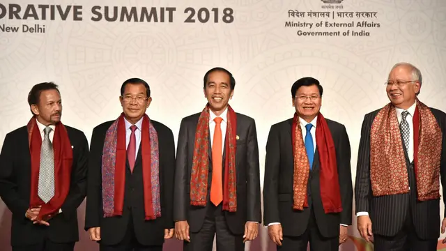 Jokowi Lakukan Pertemuan Bilateral dengan PM Narendra Modi