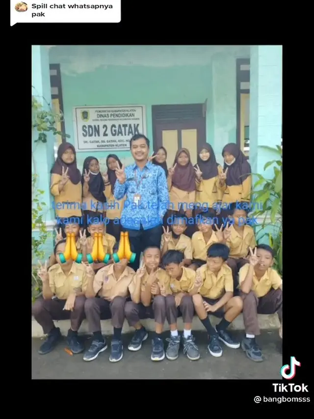 Siswa Ambil Rapor Sendiri