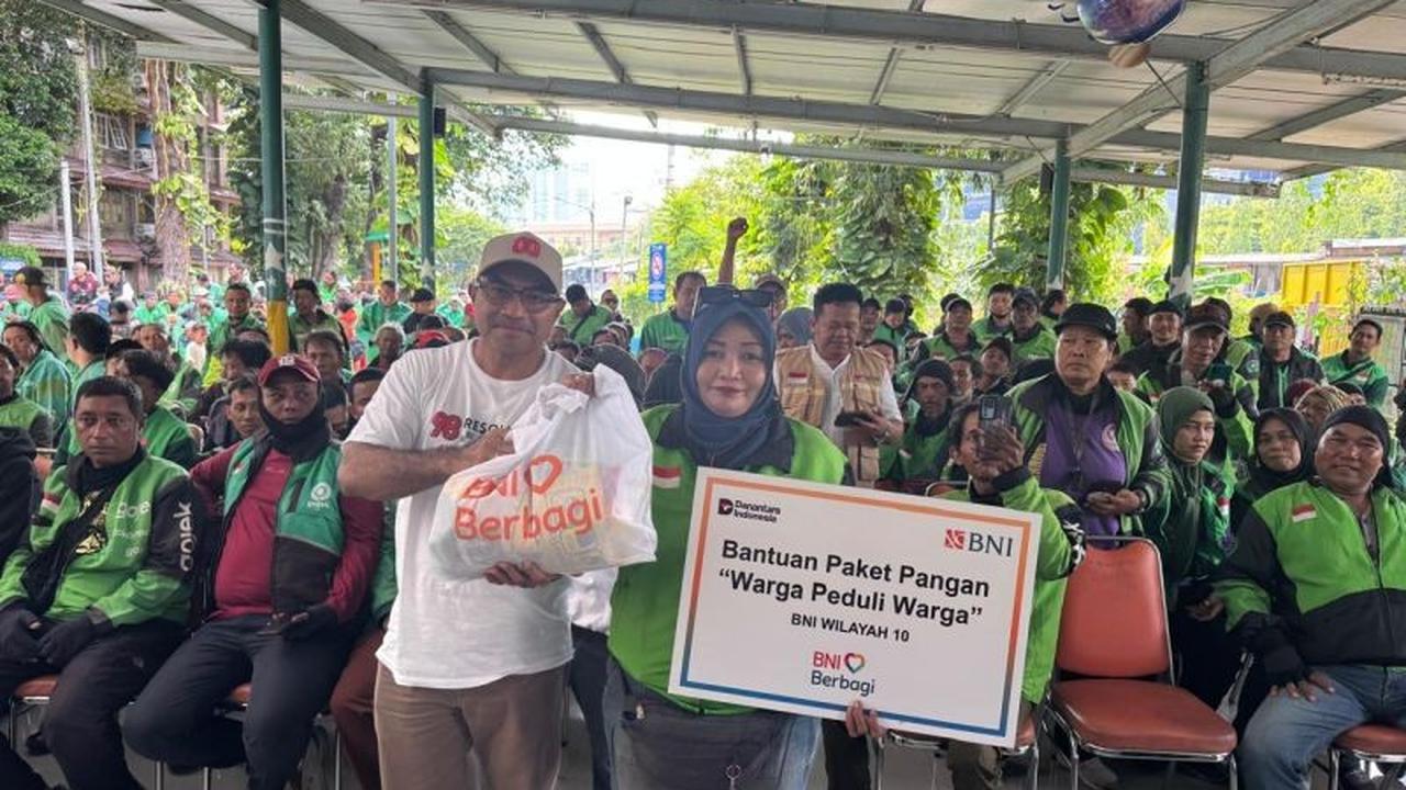 Komunitas 98 Resolution Network Gelar Pembagian Sembako Ribuan Paket di Jakarta dan Medan