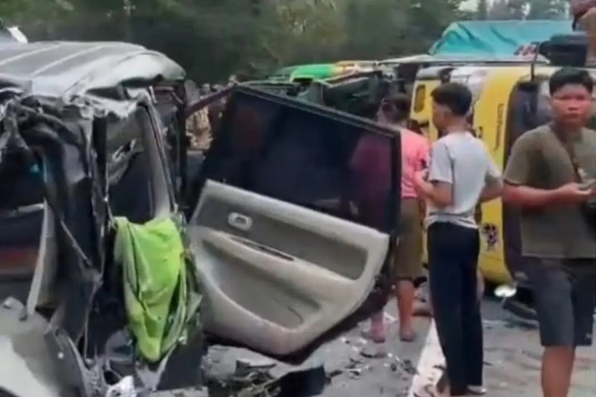 Kecelakaan Beruntun di Sibolangit