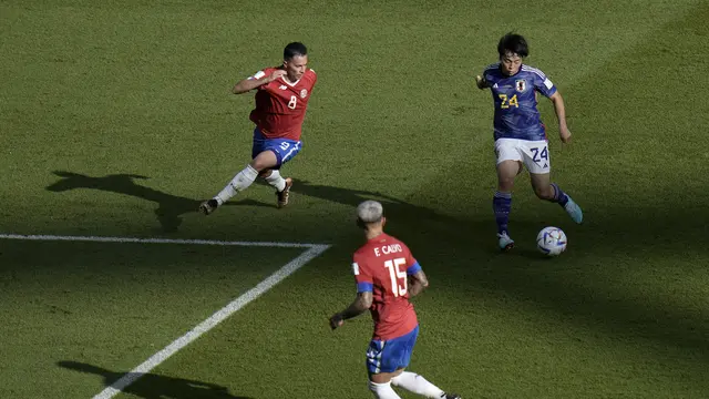 Kosta Rika Tekuk Jepang di Piala Dunia 2022