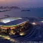 Stadion 974 di Doha, Qatar(AFP via DW INDONESIA)