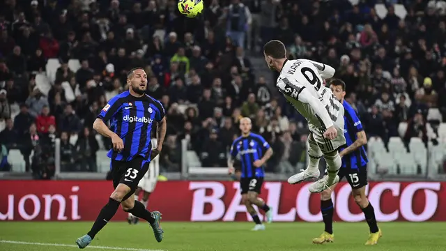 Coppa Italia: Diwarnai 3 Kartu Merah, Juventus Ditahan Imbang Inter Milan di Allianz Stadium