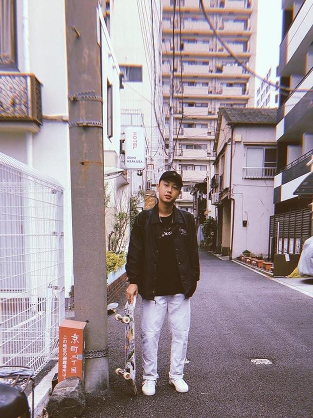 Gregorius Aldwin Atlet Skateboard Surabaya (sumber: instagram/@gregoriusaldwin1)