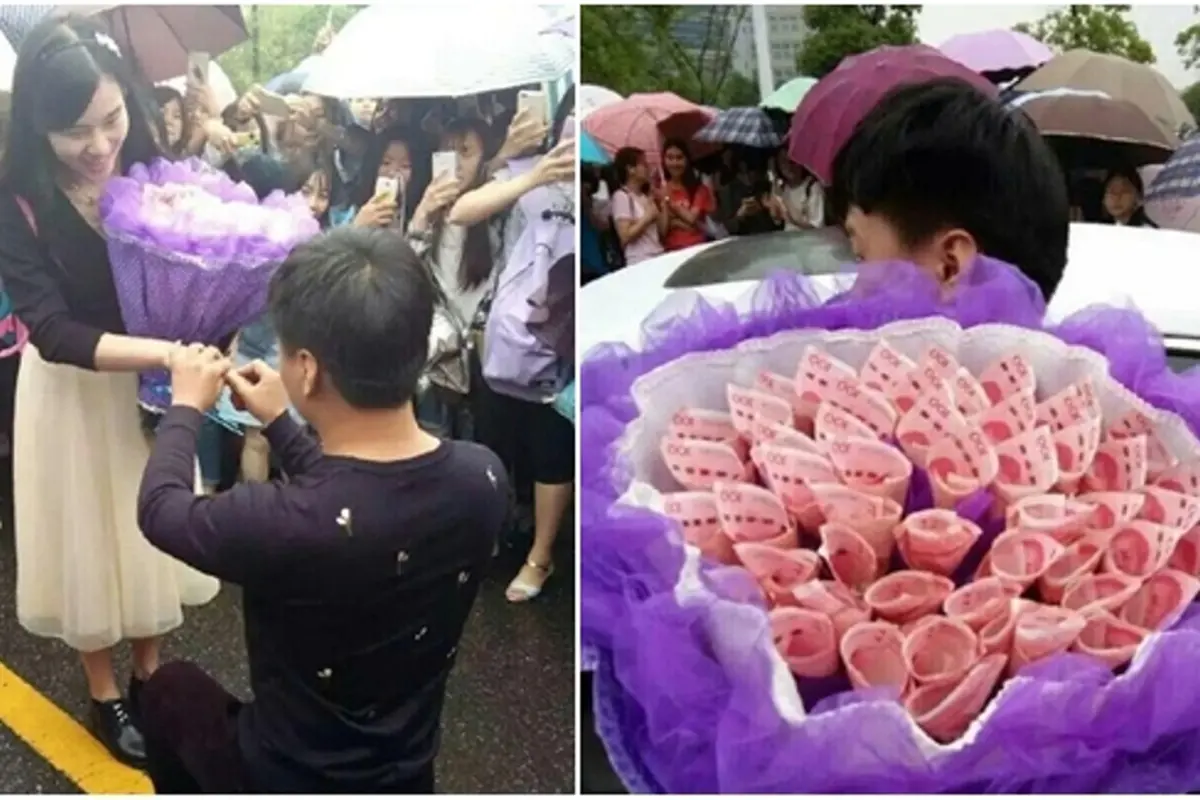 Melamar Kekasih Pakai Seikat Uang, Diterima atau Ditolak?