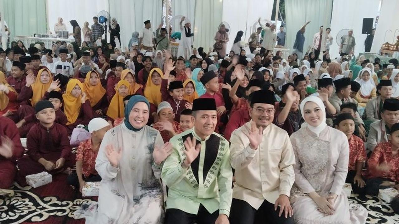 Momen Berkah Ramadhan, Pemkot Palembang Santuni 500 Anak Yatim Rayakan Satu Tahun Kepemimpinan