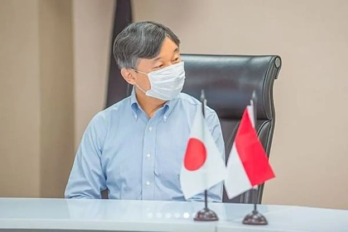 Kaisar Jepang Naruhito saat mengunjungi MRT Jakarta, Minggu, 18 Juni 2023. (Foto: Instagram @mrtjkt)