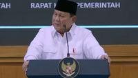 Presiden Prabowo Subianto (Tangkapan Layar YouTube Sekretariat Presiden)