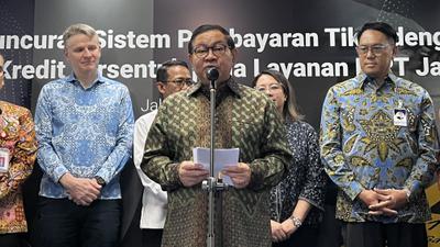 Pramono Resmikan Cara Baru Pembayaran Tiket MRT