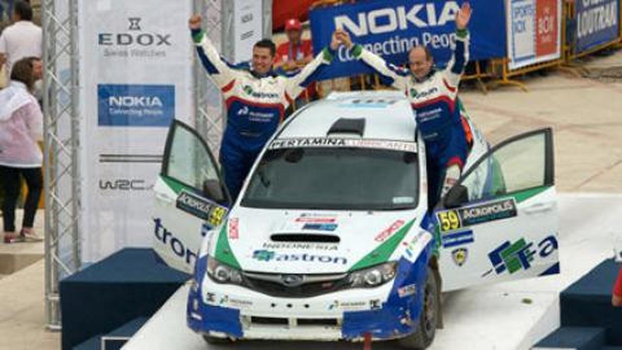 Tim Fastron raih juara ketiga Rally Class Championship