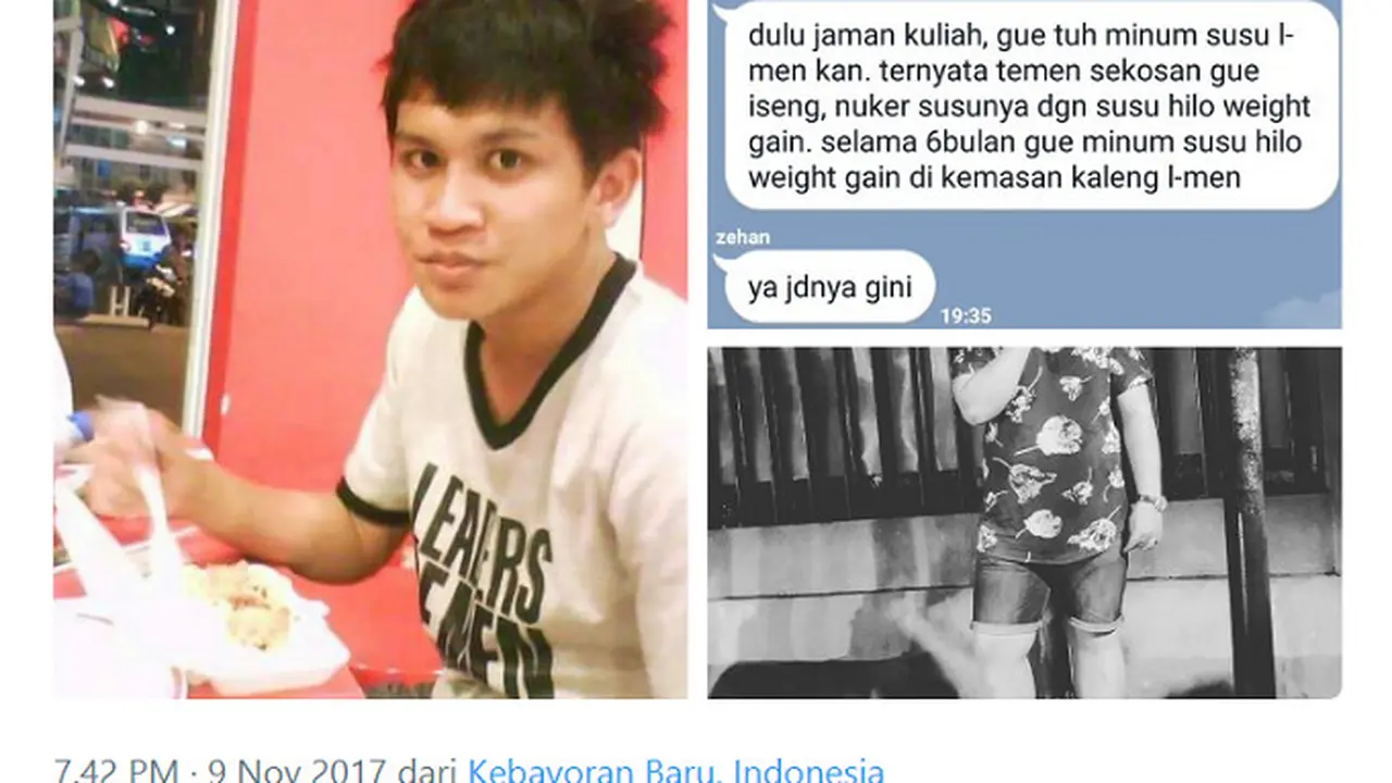 Niat ingin diet malah berujung sebaliknya, curhatan pria ini tak disangka menjadi viral di twitter.