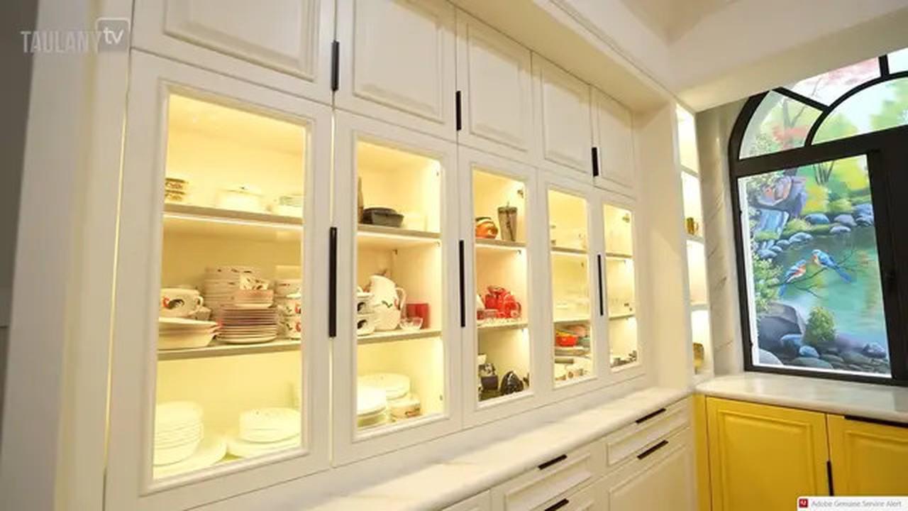 Potret Dapur Mewah Sarwendah Desain Klasik yang Elegan, Super Estetik